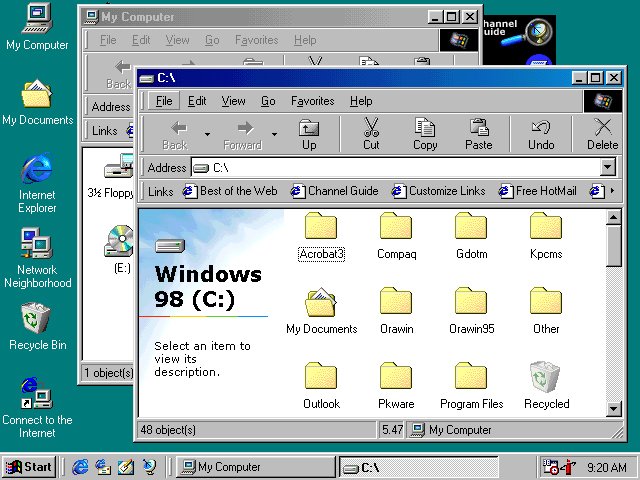 ¡WIN 98ߺPCĳ